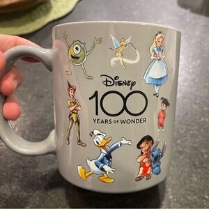 Disney Gray Mug with Iconic Characters